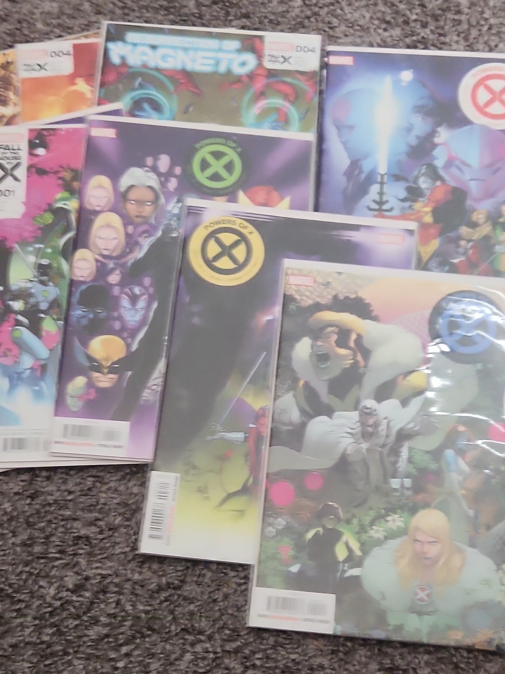 Marvel X-Men Comic Book Collection Lot Of 9